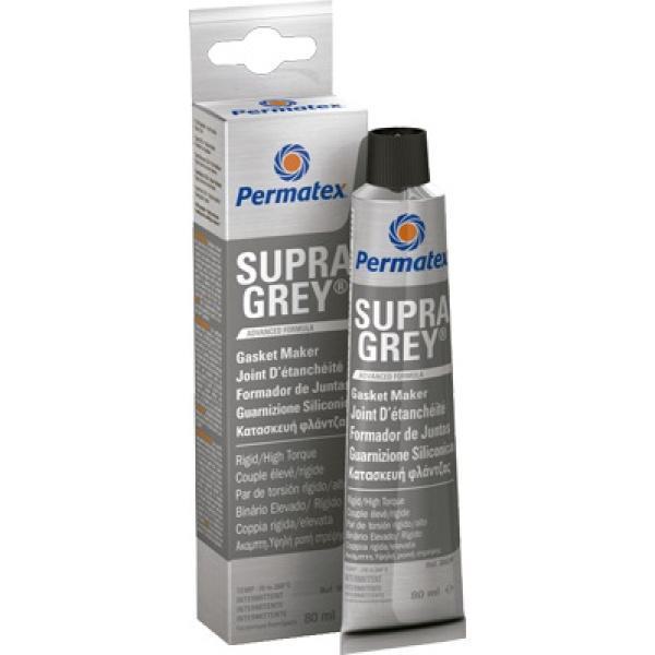 Φλαντζόκολλα Σιλικόνης Supra Grey 80ml Permatex